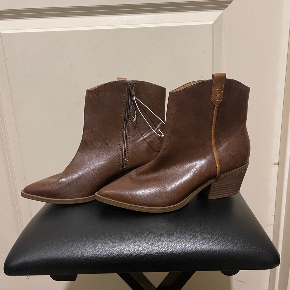 Brown Ankle Boots